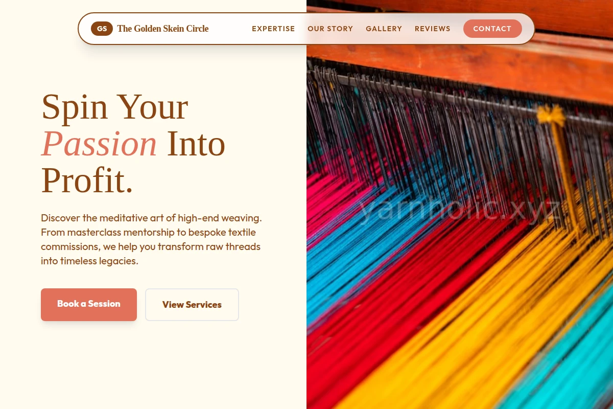 Skein Weaving